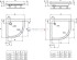 Душевой поддон 80X80X7 см Ideal Standard K277901 HOTLINE