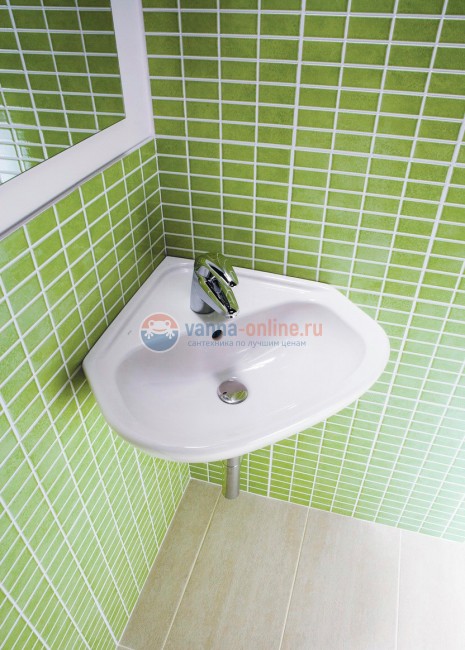 Рукомойник Jika Olymp 45 1661.2 угловой Рукомойник Jika Olymp 45 1661.2 угловой