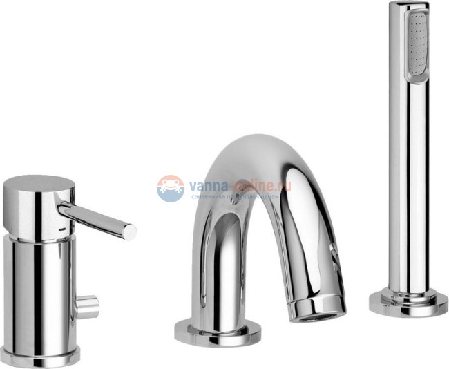 Смеситель Paffoni Light LIG040LCR для ванны Смеситель Paffoni Light LIG040LCR для ванны