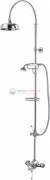 Душевая система Cezares Bohemia BOHEMIA-S-CD-T-02-Bi, с термостатом и гарнитуром, бронза