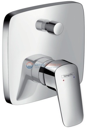Смеситель Hansgrohe Logis 71405000 для ванны и душа (внешняя часть)