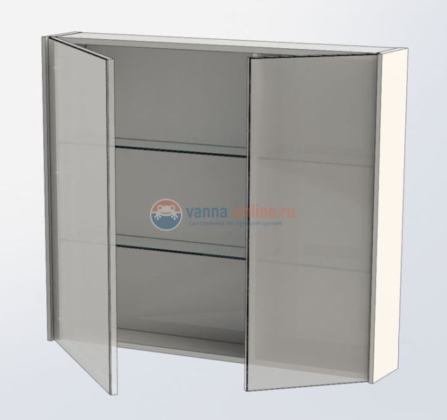 Зеркало-шкаф Aquanet Тулон 100 00183393