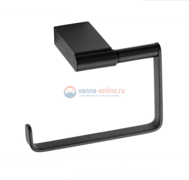 Держатель туалетной бумаги Bemeta Nero 135012220 13.1 x 7.5 x 9 см без крышки, черный Держатель туалетной бумаги Bemeta Nero 135012220 13.1 x 7.5 x 9 см без крышки, черный