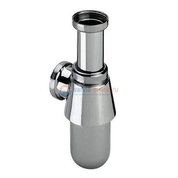 Сифон бутылочный Viega 105082 1'1/4х1'1/4 без отвода и розетки Сифон бутылочный Viega 105082 1'1/4х1'1/4 без отвода и розетки