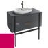 Тумба под раковину Jacob Delafon Nouvelle Vague 100 EB3040-S16, фуксия сатин