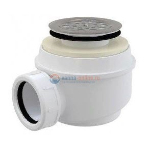 Сифон для душевого поддона Alcaplast A46 d50, с нержавеющей peшeткой Сифон для душевого поддона Alcaplast A46 d50, с нержавеющей peшeткой