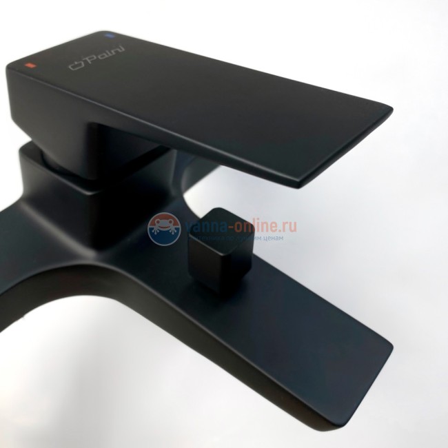 Смеситель для ванны Paini Torre без аксессуара, черный Смеситель для ванны Paini Torre без аксессуара, черный