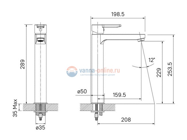 Смеситель Iddis Sena SENSB01i01 для раковины, хром