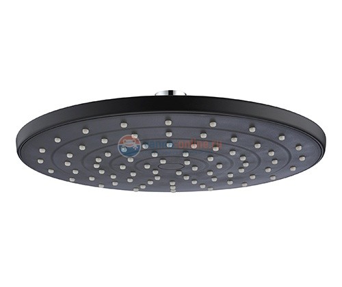 Верхний душ WasserKRAFT A077, D 22,5 см, 76 форсунок, черный Верхний душ WasserKRAFT A077, D 22,5 см, 76 форсунок, черный