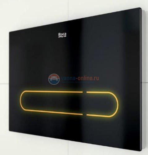 Кнопка смыва Roca EP-1 890103008 электронная, черная Кнопка смыва Roca EP-1 890103008 электронная, черная