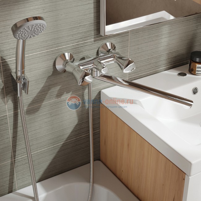 Смеситель Iddis Bounce BOUSBL2i10 для ванны и душа универсальный