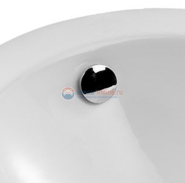 Заглушка Jacob Delafon 4061-CP переливного отверстия для раковины