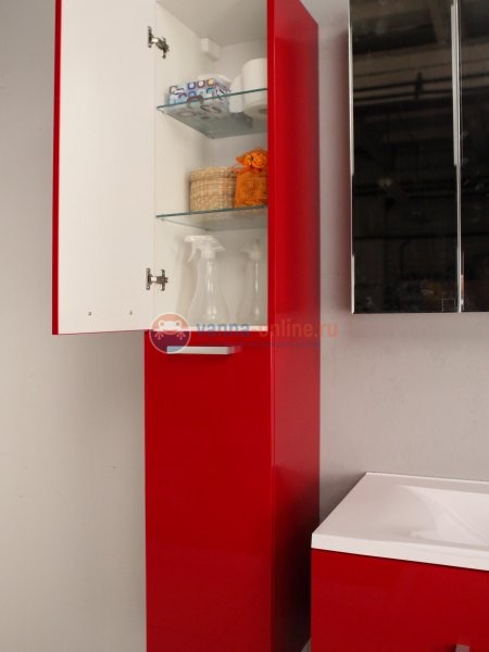 Тумба под раковину Акватон МАДРИД 120 М c 1 ящиком, 1A168701MA010, белый