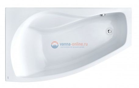 Ванна акриловая асимметричная Aquanet 'Майорка XL' 160 х 95 белая L/R Ванна акриловая асимметричная Aquanet 'Майорка XL' 160 х 95 белая L/R