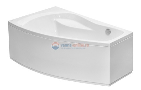 Ванна акриловая асимметричная Aquanet 'Майорка XL' 160 х 95 белая L/R Ванна акриловая асимметричная Aquanet 'Майорка XL' 160 х 95 белая L/R