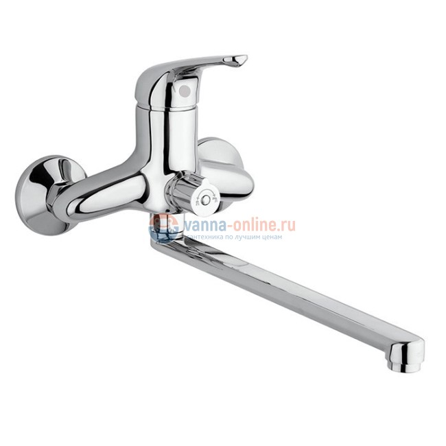 Смеситель для ванны Paini Trento с длинным изливом без аксессуара Смеситель для ванны Paini Trento с длинным изливом без аксессуара