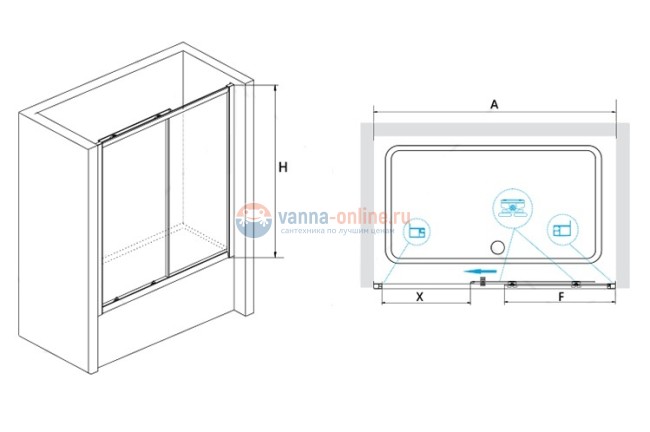 Шторка на ванну RGW SC-42, 04114218-11, 180 x 150 см стекло прозрачное, хром Шторка на ванну RGW SC-42, 04114218-11, 180 x 150 см стекло прозрачное, хром
