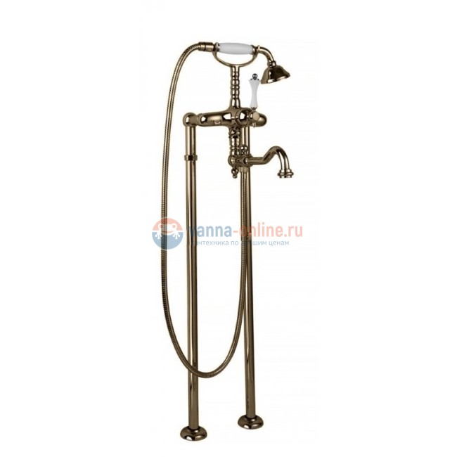 Смеситель Cezares Margot MARGOT-VDPS2-02-M для ванны/душа, бронза