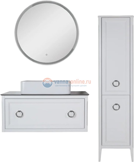 Шкаф-пенал ASB-Woodline Рома R