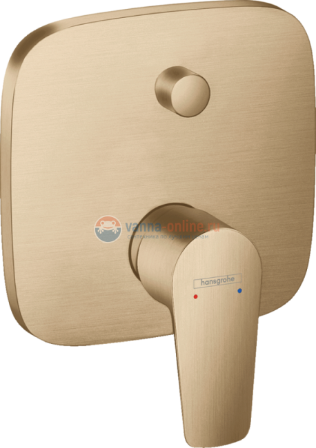 Смеситель Hansgrohe Talis E 71745140 для ванны и душа, бронза матовый