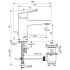 Смеситель для раковины Ideal Standard CERAPLAN BD276AA