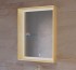 Зеркало Raval Frame Fra.02.60/W-DS, 60 см, с подсветкой, дуб сонома