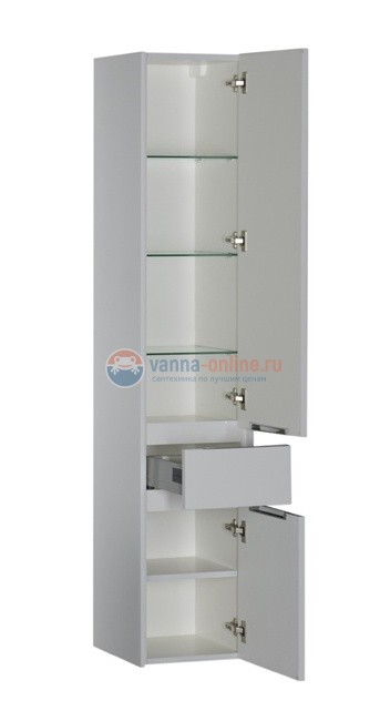 Пенал Aquanet Латина 35 00179606, цвет фасада белый