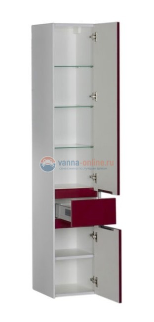 Пенал Aquanet Латина 35 00179606, цвет фасада белый