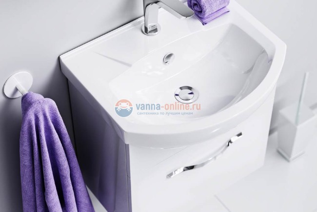 Тумба с раковиной Aqwella Аллегро 50 Agr.01.05/1