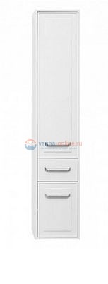 Пенал Aquanet Остин 00203930 35 см напольный/подвесной, цвет белый