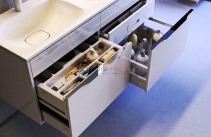 Тумба с раковиной Aqwella Malaga 1200 Mal.01.12/CD, цвет - крафт темный