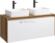 Корпус тумбы под раковину Aqwella Mobi MOB0112DB 120 см, дуб балтийский