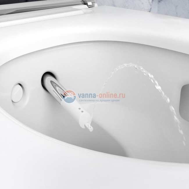 Унитаз подвесной Geberit AquaClean mera comfort 146.214.11.1 с функцией биде и системой удаления запахов Унитаз подвесной Geberit AquaClean mera comfort 146.214.11.1 с функцией биде и системой удаления запахов