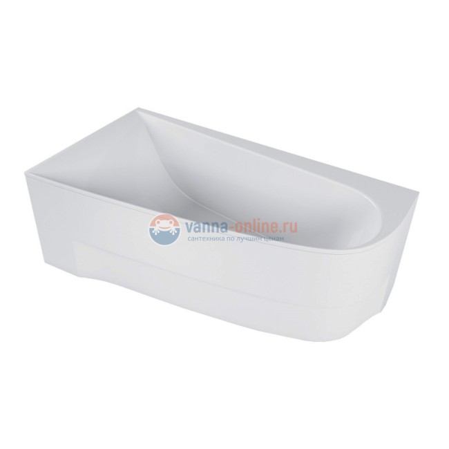 Ванна акриловая Vayer Boomerang 170.090.045.1-2.2.0.0, 170*90 см, правая