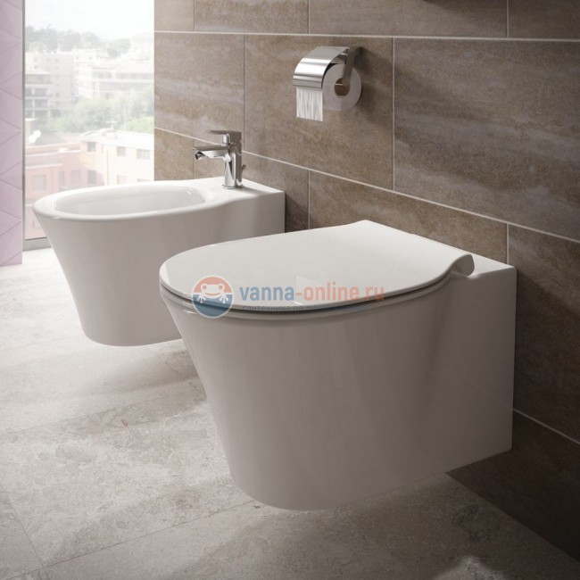 Подвесной унитаз Ideal Standard CONNECT AIR AquaBlade® E005401
