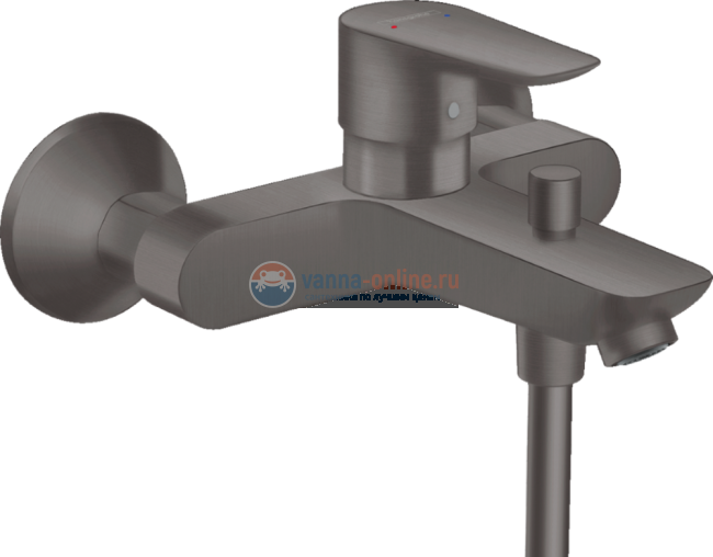 Смеситель для ванны Hansgrohe Talis E 71740340, черный хром Смеситель для ванны Hansgrohe Talis E 71740340, черный хром