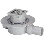 Трап Viega Advantix 583248, 100 x 100 мм, с сухим затвором, рамка металл