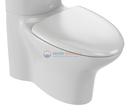 Чаша напольного унитаза Jacob Delafon Nouvelle Vague UJK102-00, безободковый