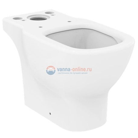 Чаша напольного унитаза Ideal Standard Tesi Silk White AquaBlade, белый матовый, T0087V1