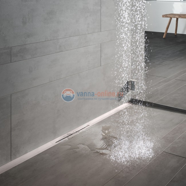 Профиль для душа TECE Drainprofile 670910 90 см, нержавеющая сталь глянцевая