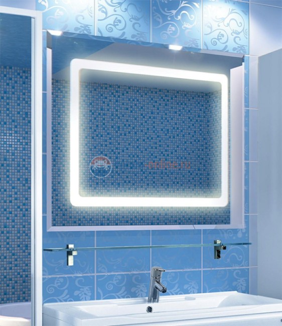 Тумба с раковиной Акватон Римини 100 1A234601RN950 черный глянец