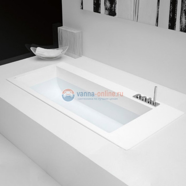 Ванна Antonio Lupi Biblio 190 х 90 х 53,5 см материал: Corian