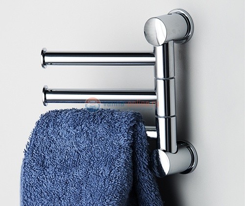 Полотенцедержатель WasserKRAFT 1053, 3 держателя, короткие Полотенцедержатель WasserKRAFT 1053, 3 держателя, короткие