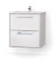 Тумба под раковину Raval Frame 60 Fra.01.60/P/W, подвесная, белая