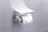 Держатель туалетной бумаги Rush Edge ED77141 White с полкой для телефона