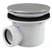 Сифон для душевого поддона Alcaplast A49K d90, металл Lux Сифон для душевого поддона Alcaplast A49K d90, металл Lux