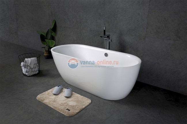 Ванна акриловая BelBagno BB203-1800-830, 180 х 83 см