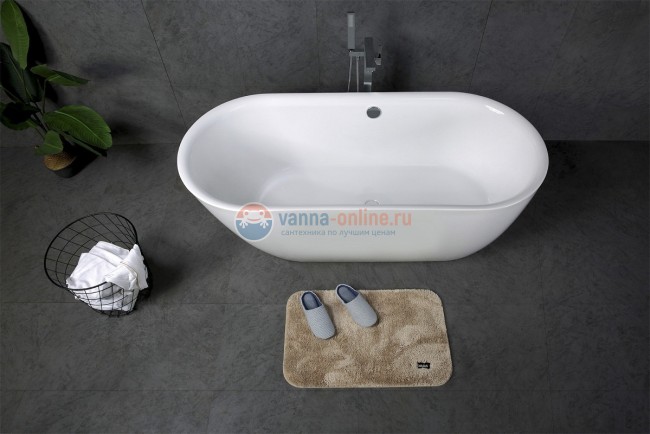 Ванна акриловая BelBagno BB203-1800-830, 180 х 83 см