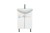 Тумба с раковиной Orange Кларис 55 см, напольная, цвет - белый (Kl-55TUW+RA) Тумба с раковиной Orange Кларис 55 см, напольная, цвет - белый (Kl-55TUW+RA)