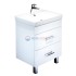 Тумба с раковиной Iddis Custo CUS55W0i95K 55 см напольная, белая